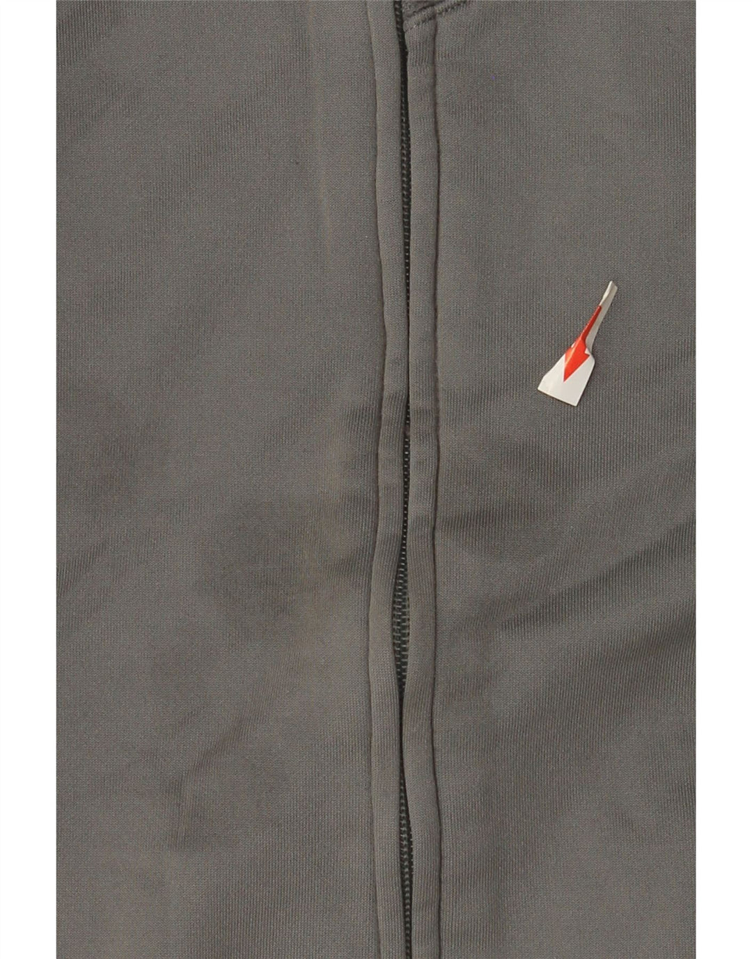 Pulover Reebok pentru femei, cu fermoar, UK 14, poliester, gri mediu