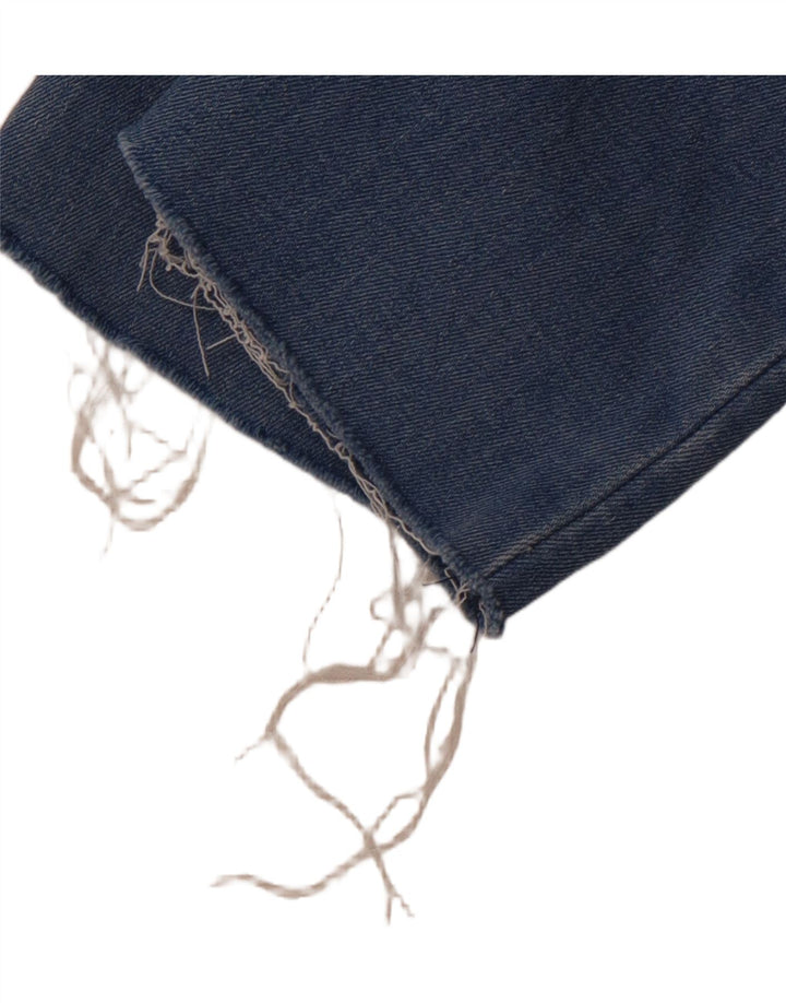 TOMMY HILFIGER Blugi drepti fete 9-10 ani W24 L25 bleumarin bumbac