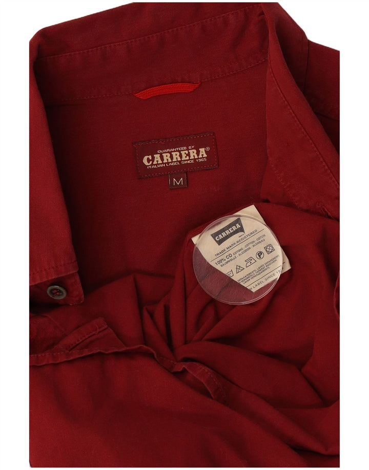 Cămașă pentru bărbați Carrera, bumbac roșu mediu