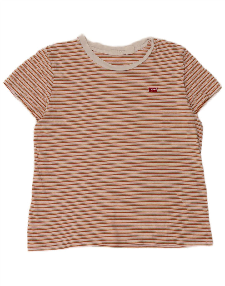 Tricou pentru femei LEVI'S Top UK 14 Medium, multicolor, bumbac cu dungi