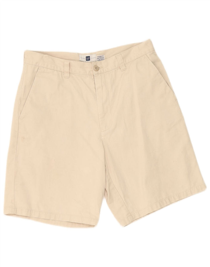 Pantaloni scurți chino pentru bărbați Gap W31, bumbac, bej mediu