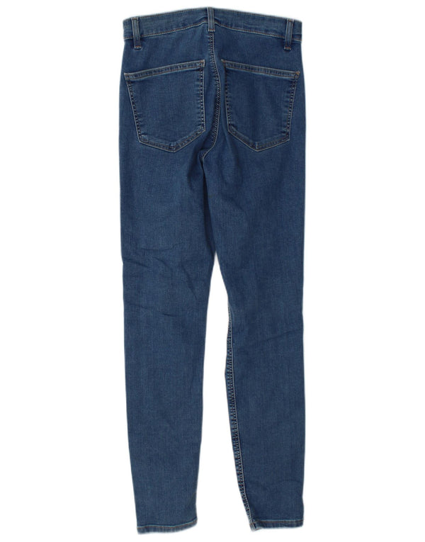 Topshop Jeans skinny distressed Joni pentru femei W28 L27 bumbac albastru