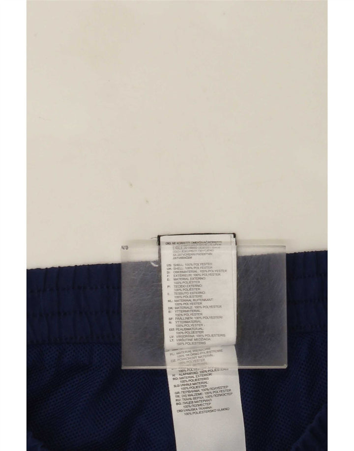 Pantaloni de trening Adidas Climalite pentru bărbați, poliester mediu bleumarin
