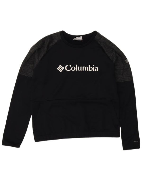 Pulover Columbia Omni-Wick pentru femei UK 14 Medium Black Colorblock