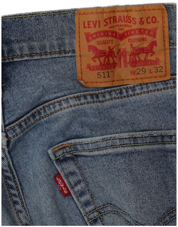 Blugi 511 Slim LEVI'S pentru bărbați W29 L32 Albastru