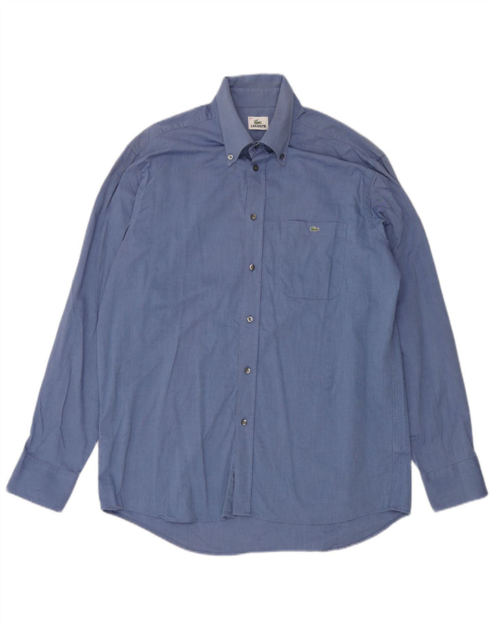 Cămașă pentru bărbați LACOSTE Mărimea 43 Bumbac albastru mare