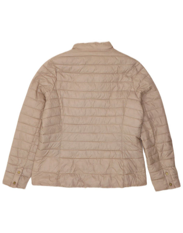 Jachetă căptușită pentru femei Barbour UK 16, mare, bej, poliester