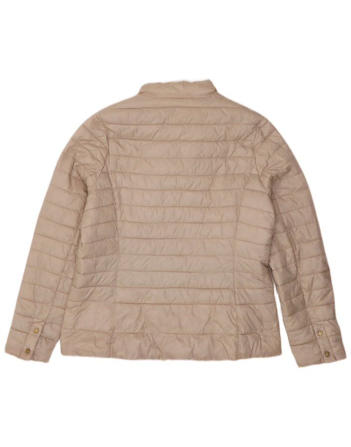 Jachetă căptușită pentru femei Barbour UK 16, mare, bej, poliester