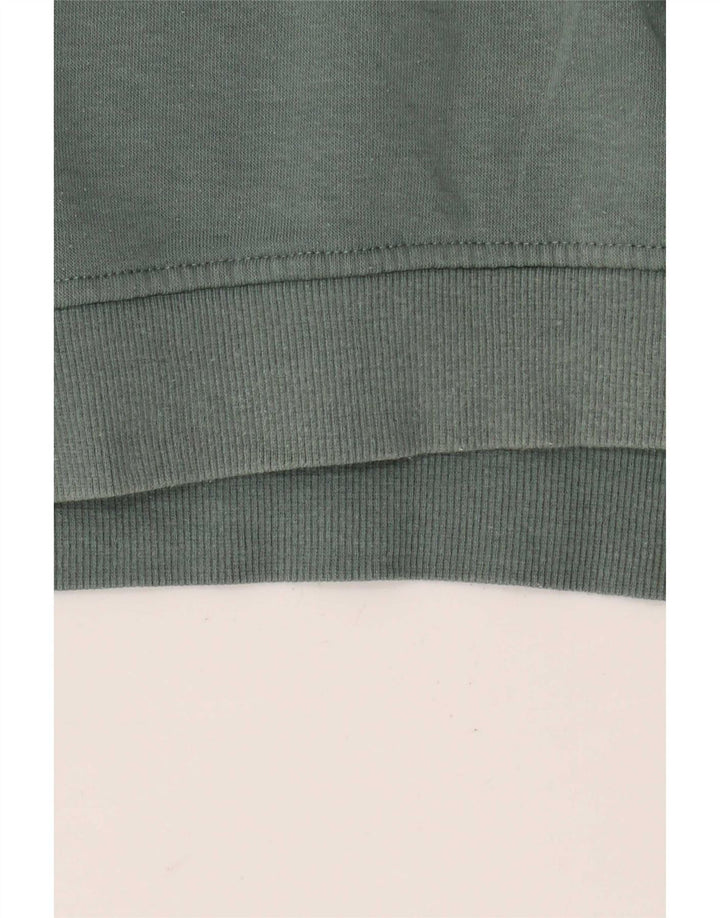 Pulover supradimensionat pentru femei Zara UK 14 Bumbac verde mediu