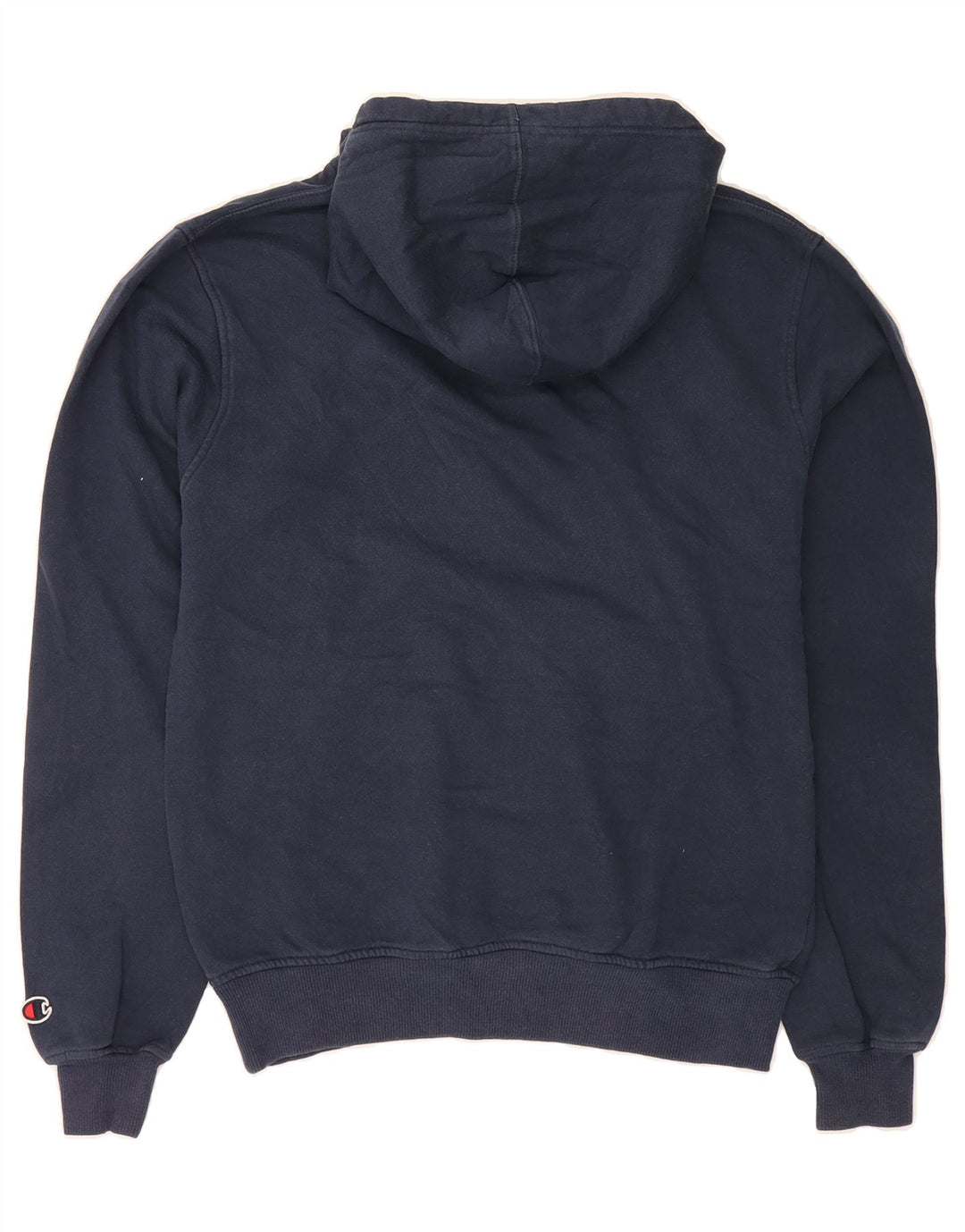CHAMPION Mens Hoodie Jumper Small Navy Blue Vintage Champion and Second-Hand Champion from Messina Hembry 