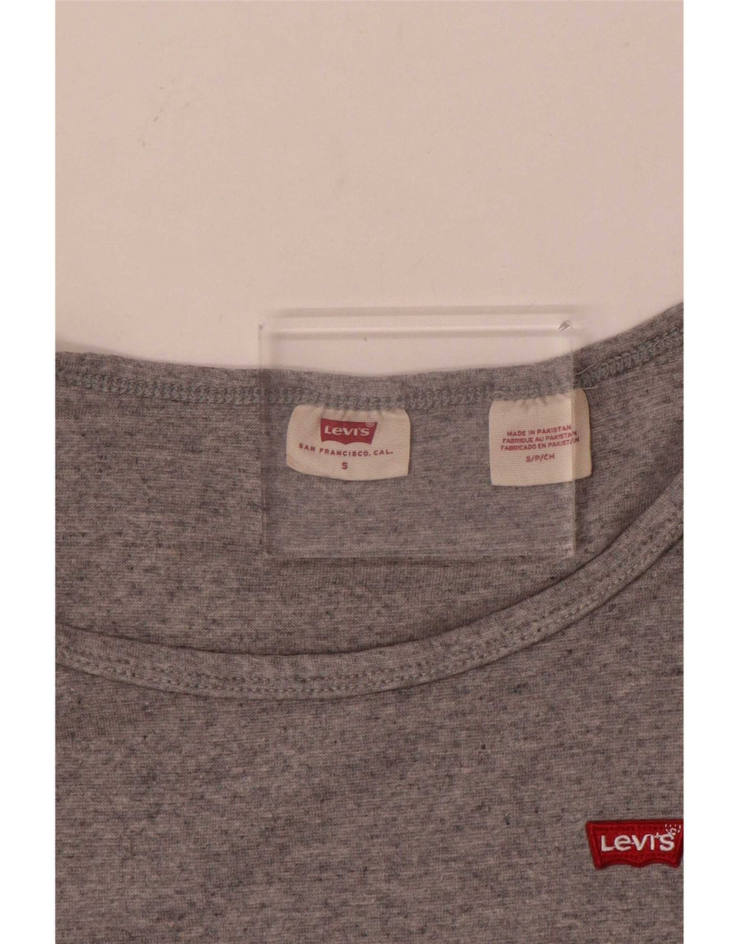 Tricou pentru femei Levi's Top UK 8 Small Grey Flecked