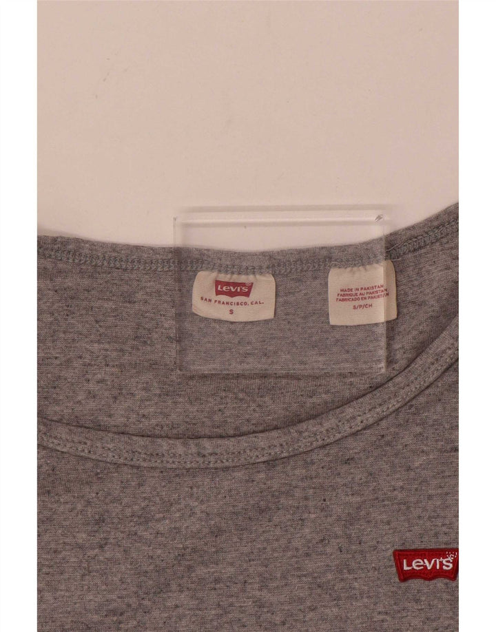 Tricou pentru femei Levi's Top UK 8 Small Grey Flecked