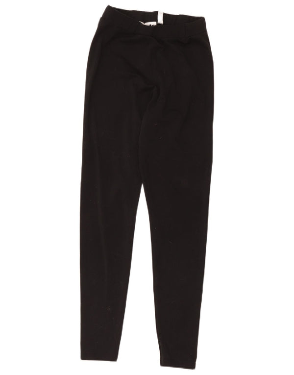 Adidas Girls Leggings 13-14 Years Black Polyester