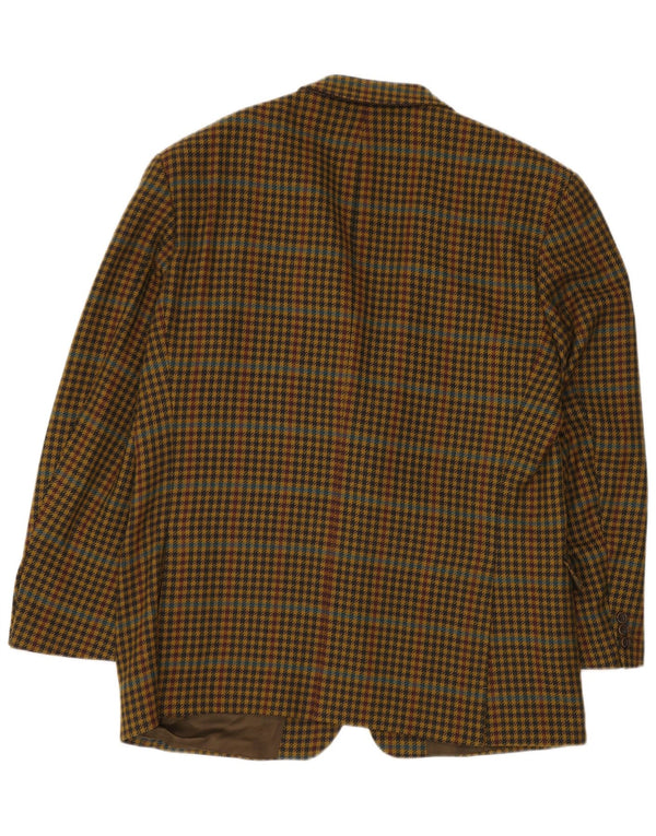 Blazer pentru bărbați HUGO BOSS, cu 2 nasturi, EU 56 3XL, picior de gală galben