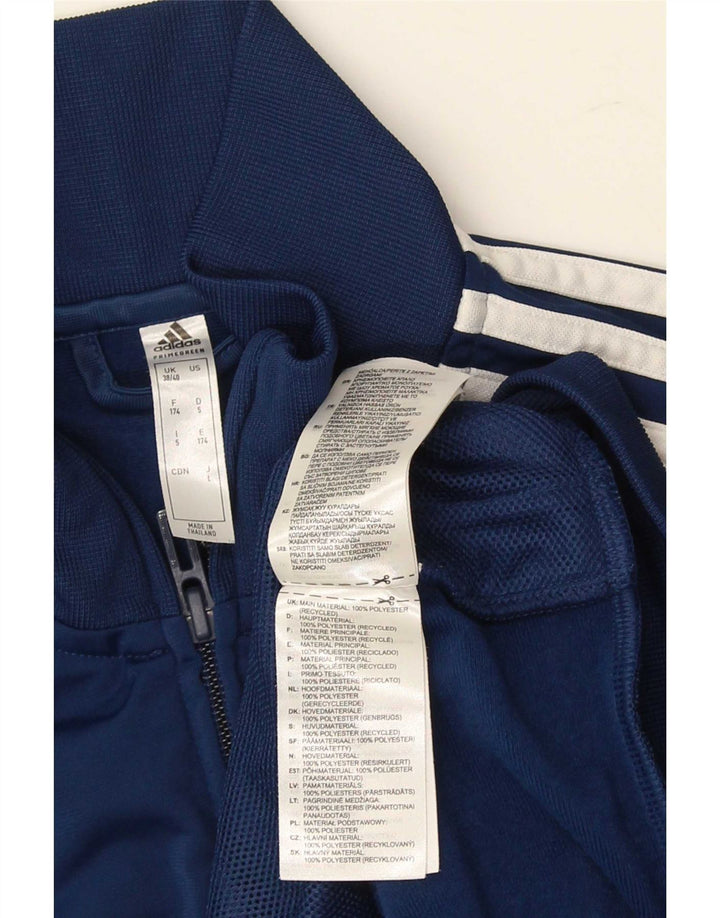 Jachetă de trening pentru bărbați Adidas Marea Britanie 38/40 Poliester, albastru bleumarin mediu