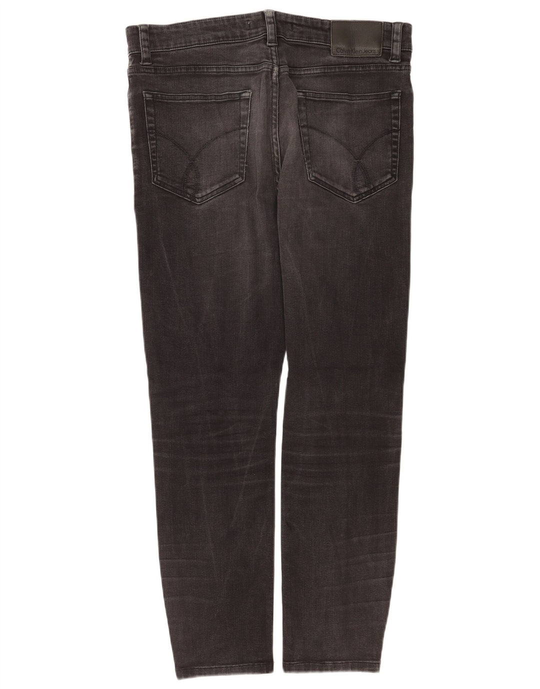 Blugi slim pentru bărbați Calvin Klein W34 L28 bumbac gri