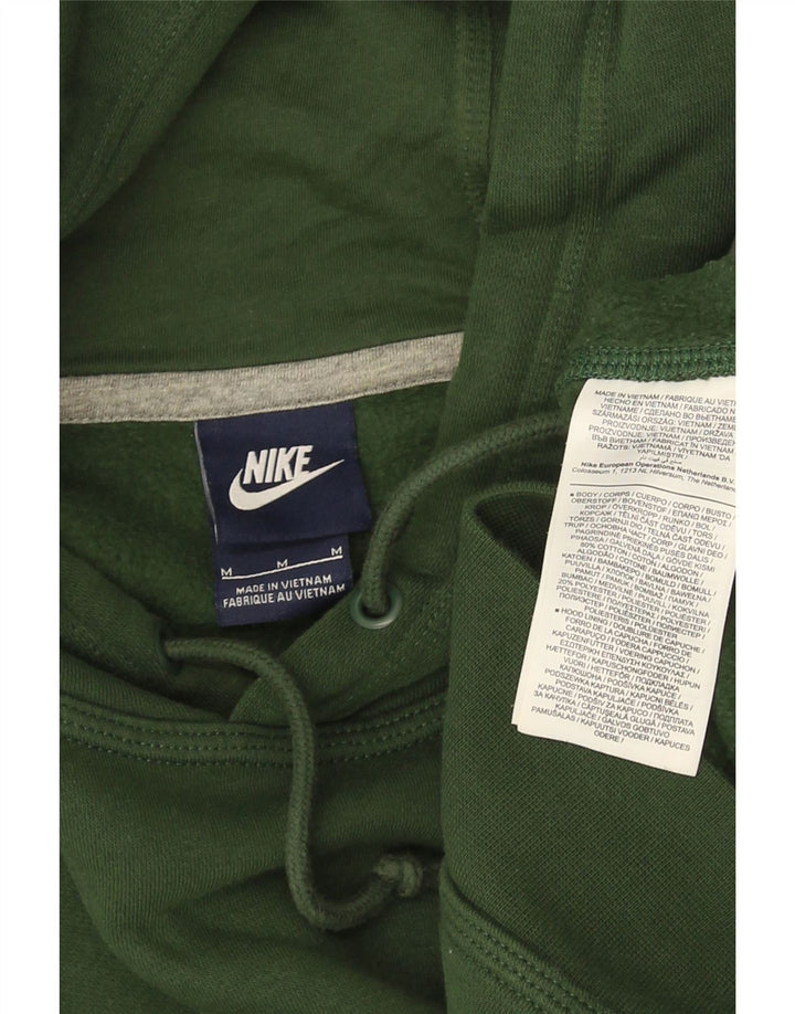 Pulover Nike pentru bărbați, bumbac verde mediu
