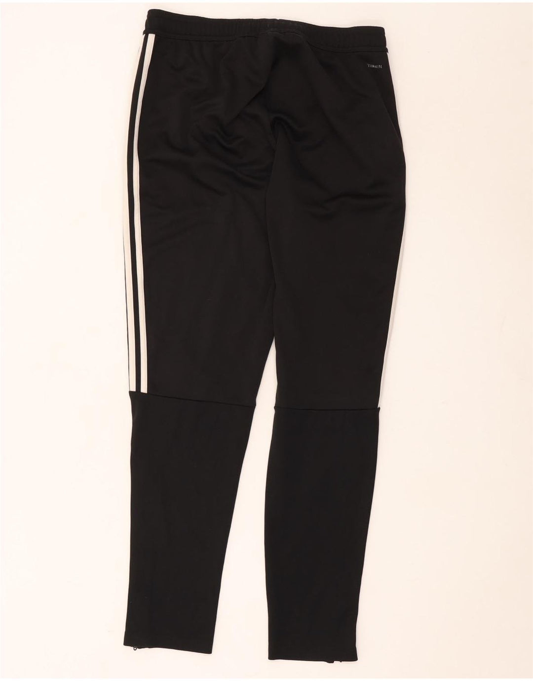 Pantaloni de trening Adidas Climalite pentru femei UK 14 Poliester negru mare