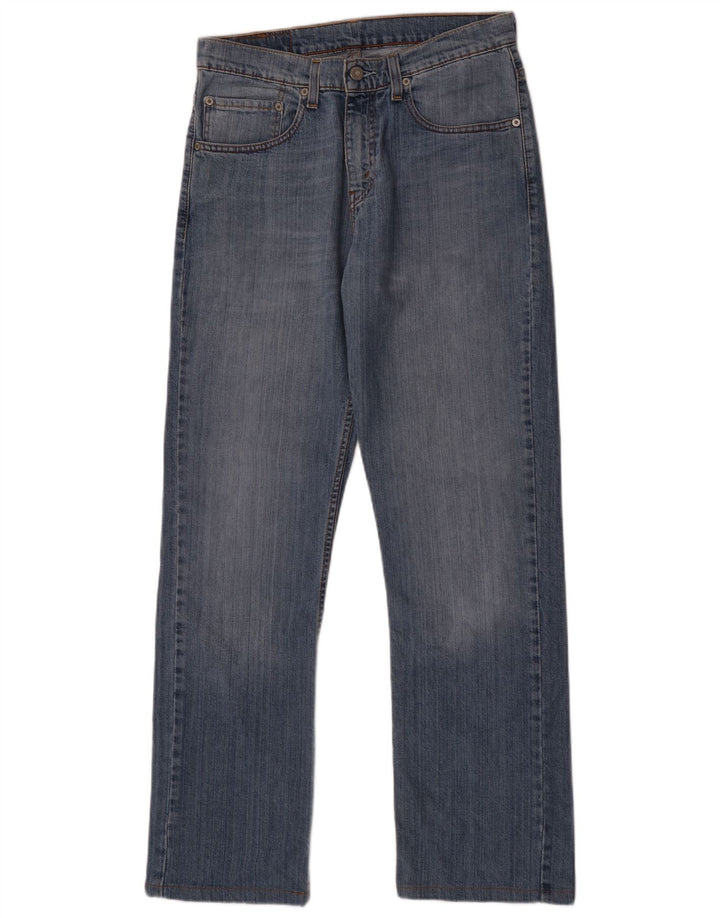 Blugi drepti pentru bărbați Levi's 752 W31 L34 Bumbac albastru