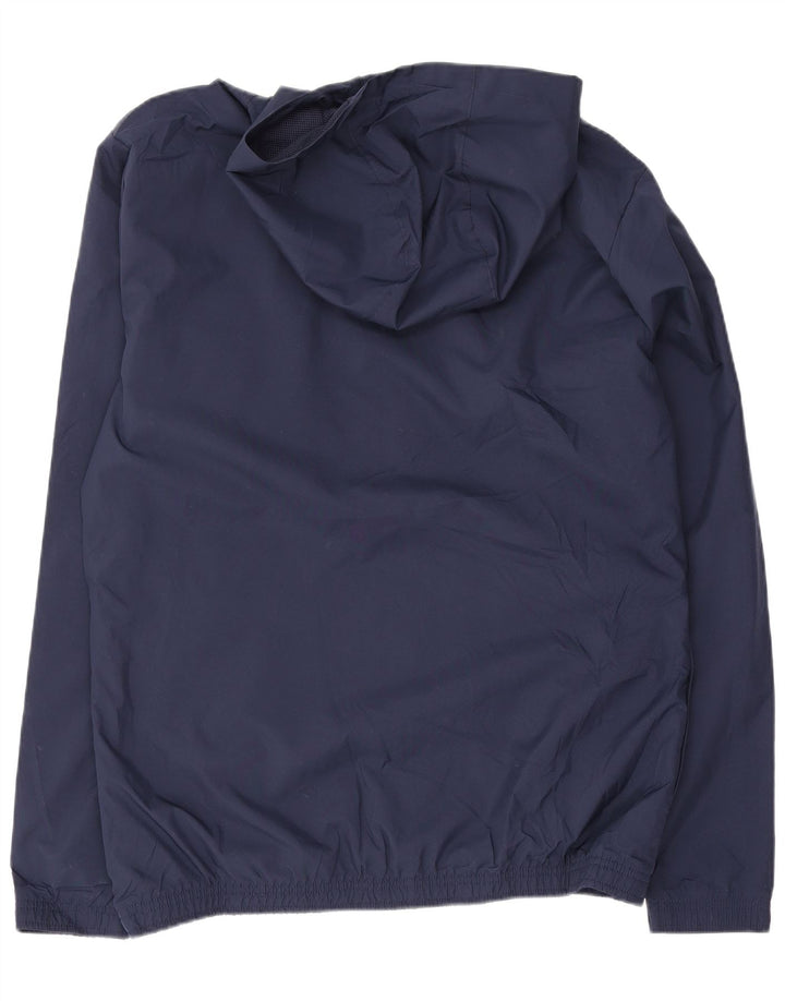 Jachetă de ploaie cu glugă Puma Box Hill FC pentru bărbați UK 38 Medium Bleumarin Poliester
