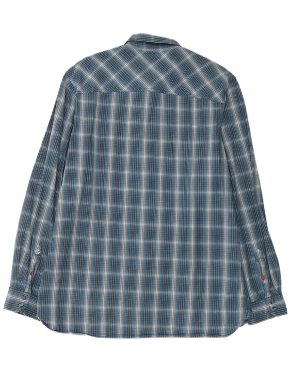 Cămașă pentru bărbați Timberland Classic Fit XL Blue Check Bumbac