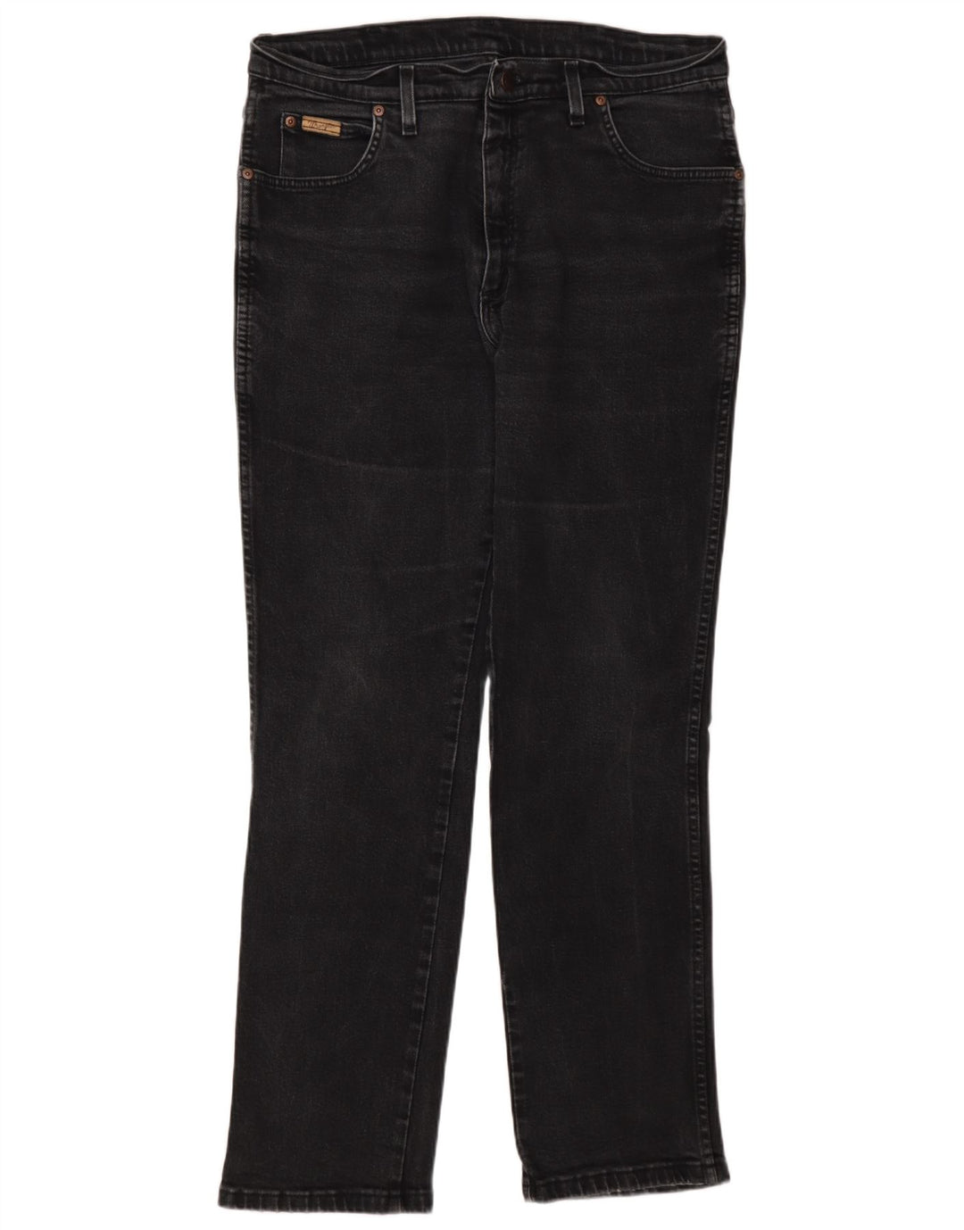 Blugi drepte pentru bărbați Wrangler Texas W36 L32 bumbac gri