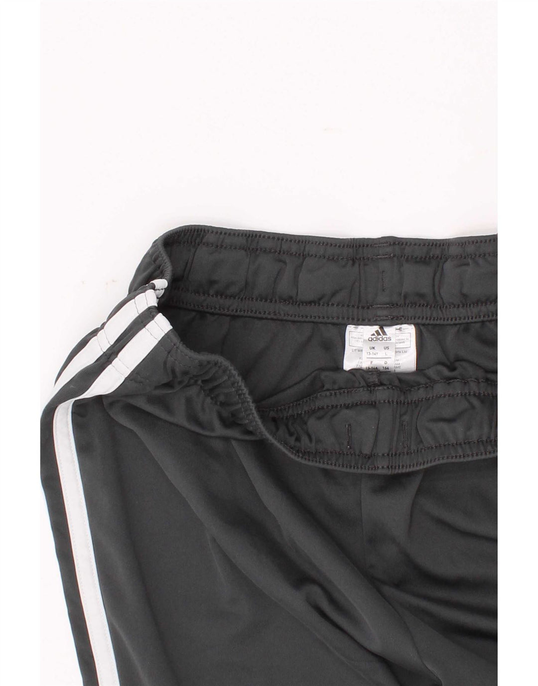 Pantaloni scurți sport Adidas pentru băieți 13-14 ani, gri, poliester color bloc