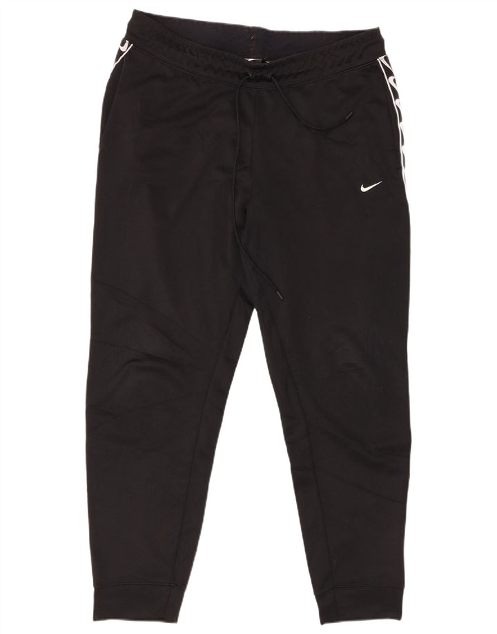 Pantaloni de trening grafic pentru bărbați NIKE Pantaloni de jogging mari, negru
