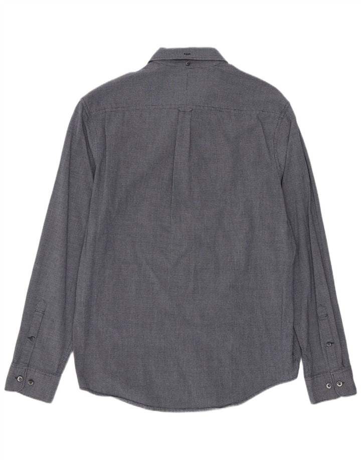 Cămașă pentru bărbați Penguin Heritage Slim Fit Mediu Bleumarin, Rayon geometric