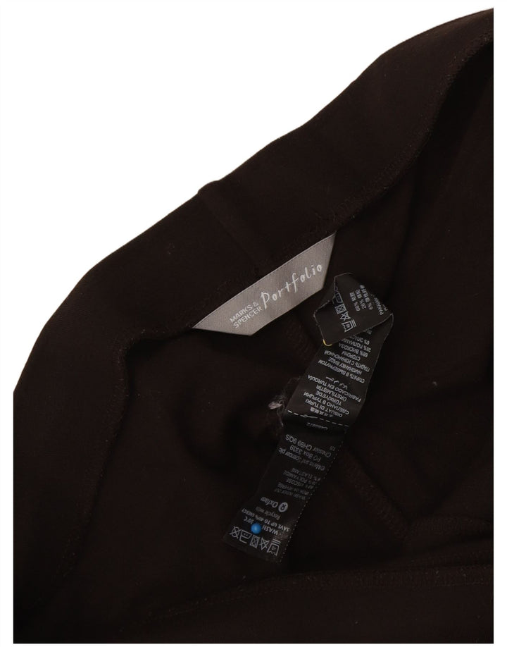 Leggings pentru femei Marks & Spencer UK 16, mare, maro, viscoză
