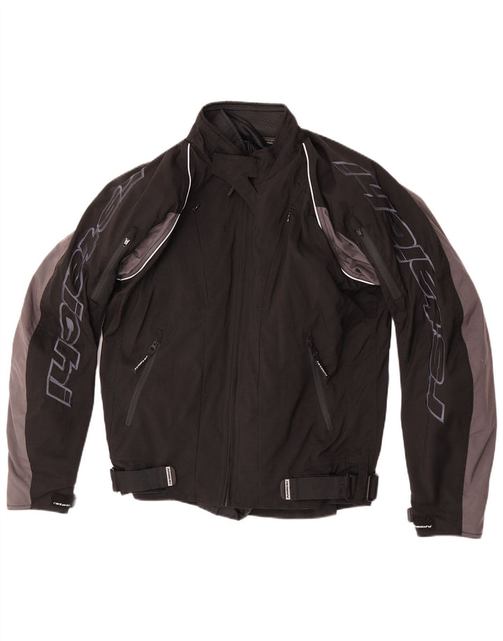 Jachetă RS Taichi Graphic Racer pentru bărbați UK 38 Medium Black Colorblock Nylon