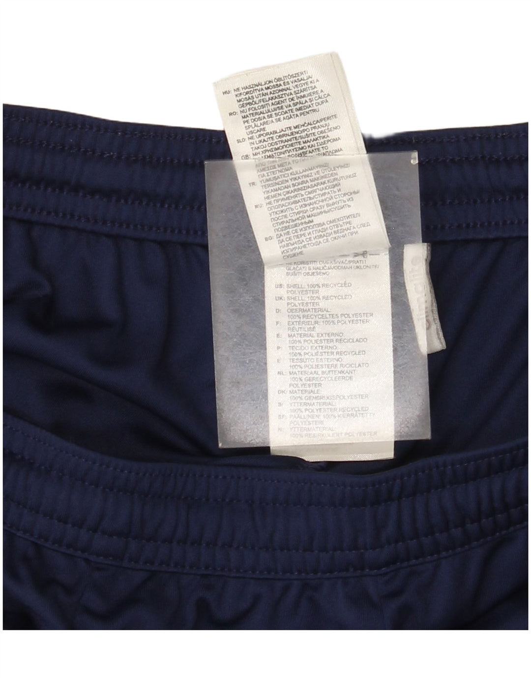 Pantaloni scurți sport pentru bărbați Adidas Climalite, mari, albastru, poliester color bloc