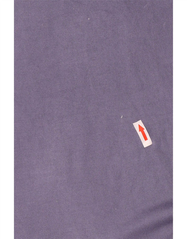 Tricou pentru bărbați Zara Top Viscoză Mov mediu