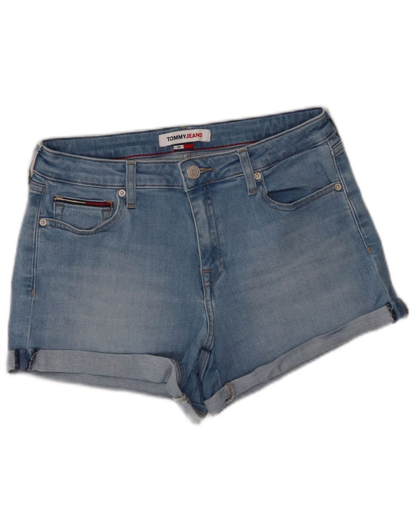 Pantaloni scurți din denim pentru femei Tommy Hilfiger W29 Medium Blue