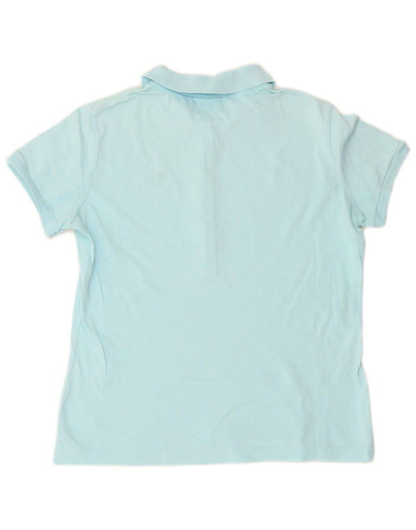 Tricou polo pentru femei LACOSTE Mărimea 48 XL Bumbac albastru