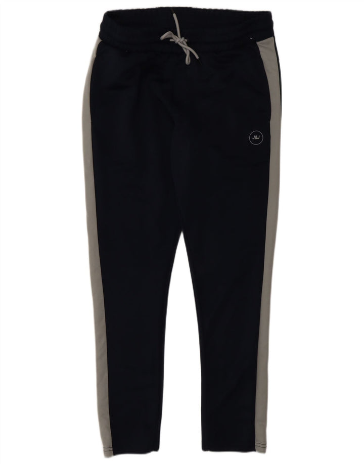 Jack & Jones Pantaloni de trening pentru bărbați, mari, bleumarin, poliester color bloc