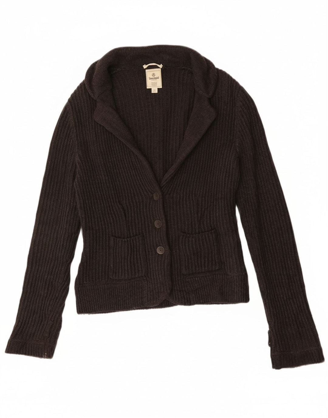 Pulover cardigan pentru femei Timberland UK 12, gri mediu