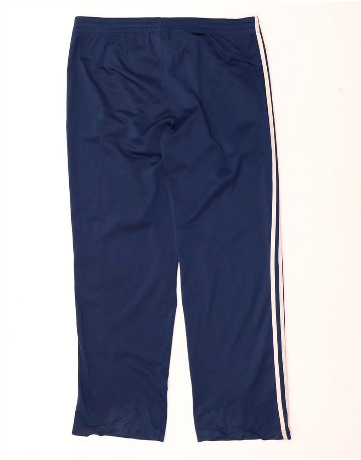 Pantaloni de trening Adidas pentru bărbați, mari, albastru, poliester