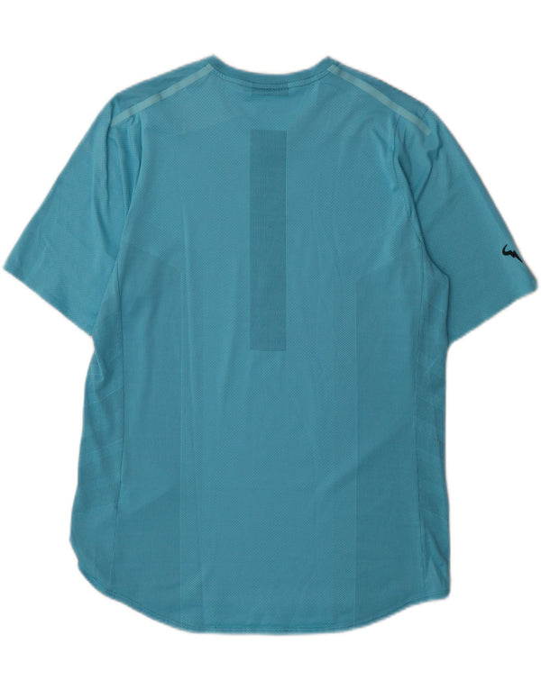 Tricou pentru bărbați Nike Dri Fit Top mare, albastru, poliester