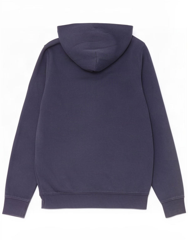 Pulover cu capota cu grafic Tommy Hilfiger pentru femei, bumbac mediu albastru bleumarin