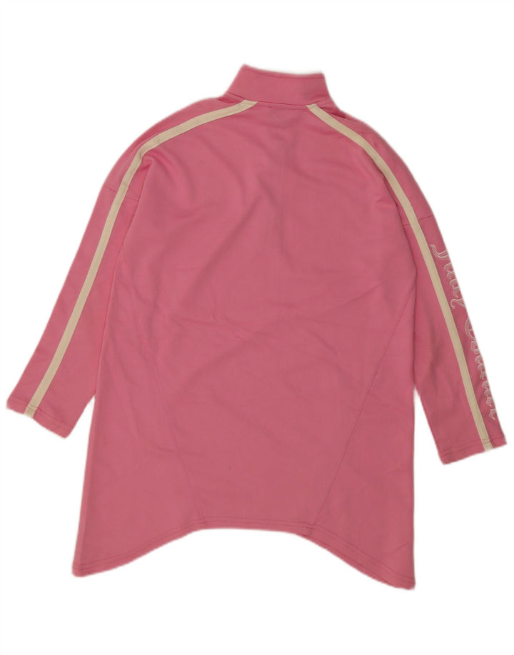 Juicy Couture pentru femei, cu pulover grafic, trening Top UK 14 Medium Pink