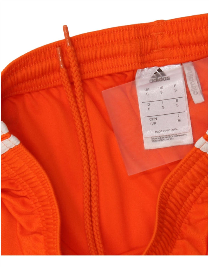 Pantaloni scurți sport pentru bărbați Adidas Climalite Poliester portocaliu mic