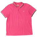 Tricou polo pentru bărbați LOTTO, bumbac roz mediu