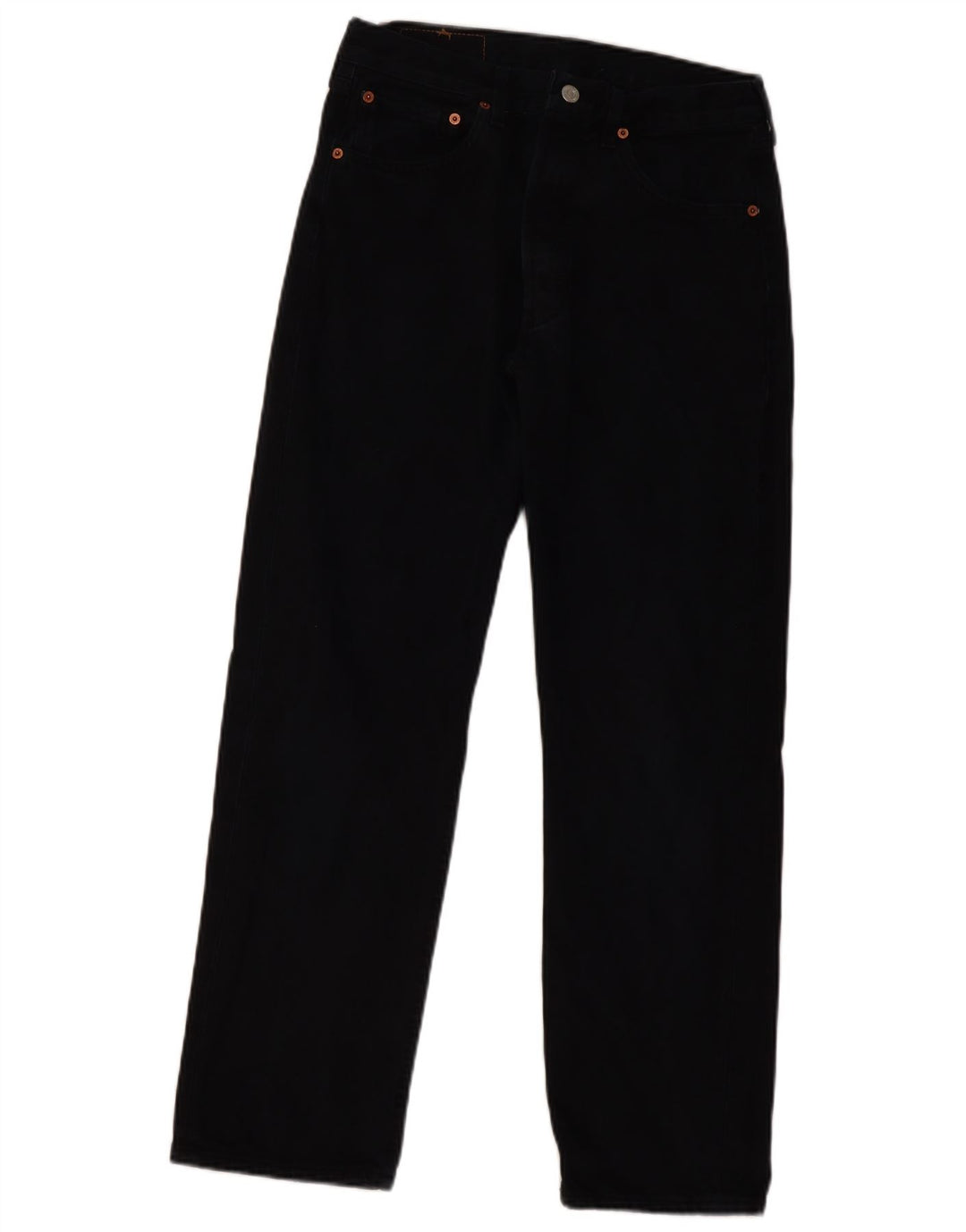 Blugi drepti pentru femei Levi's 501 W32 L30 bumbac negru