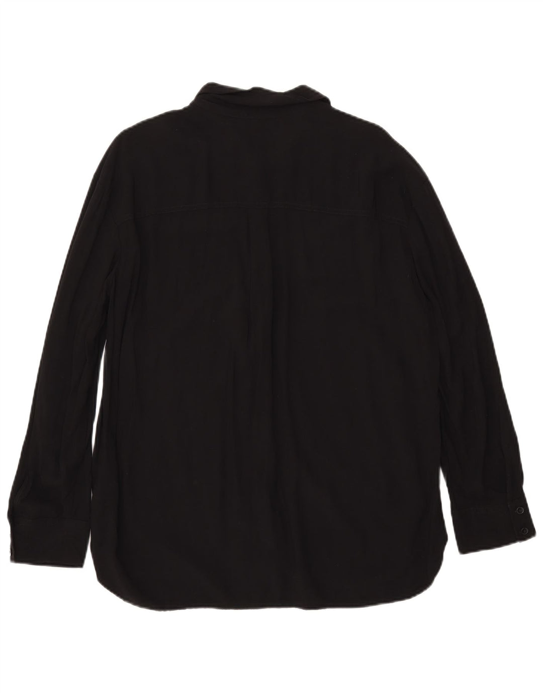 Cămașă Benetton pentru femei UK 16 Large Black Viscose
