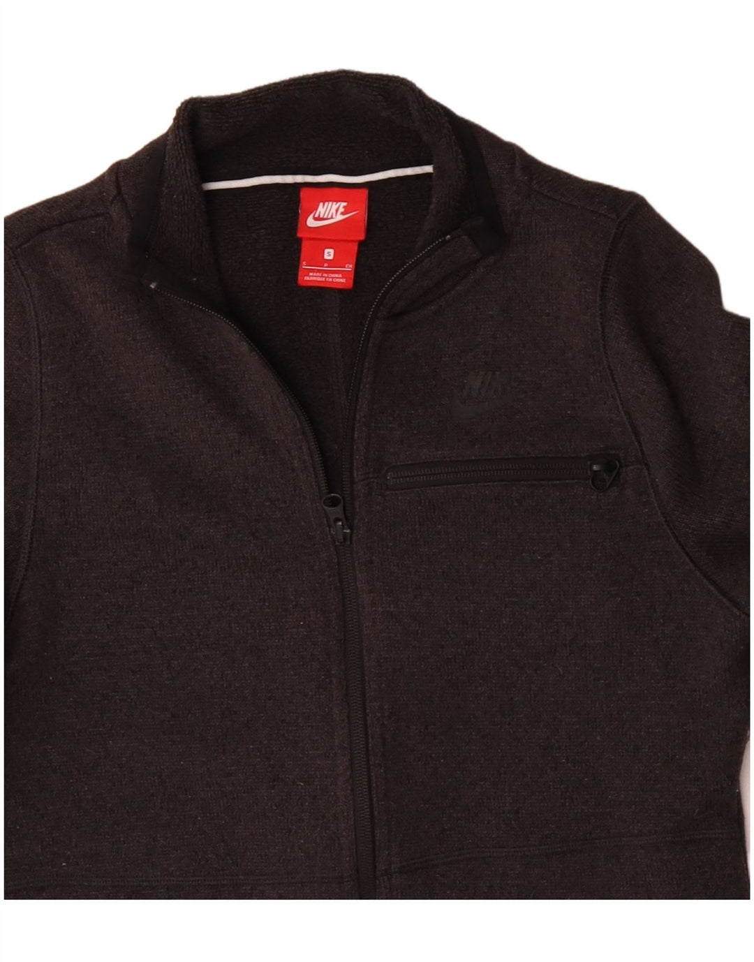 Jachetă de trening pentru femei NIKE UK 10 Poliester gri mic