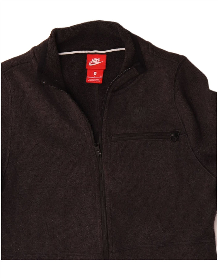 Jachetă de trening pentru femei NIKE UK 10 Poliester gri mic