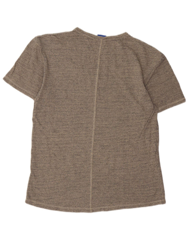 Jack & Jones Mens T-Shirt Top Small Grey Flecked