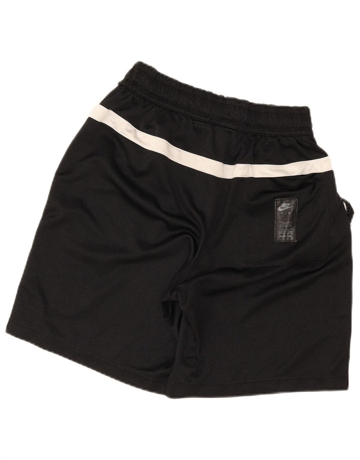 Pantaloni scurți sport grafic Nike pentru bărbați, medii, negru, poliester color bloc