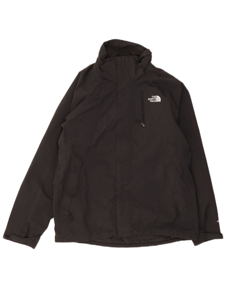 Jachetă de ploaie The North Face Hyvent pentru bărbați UK 38 Medium Black Nylon